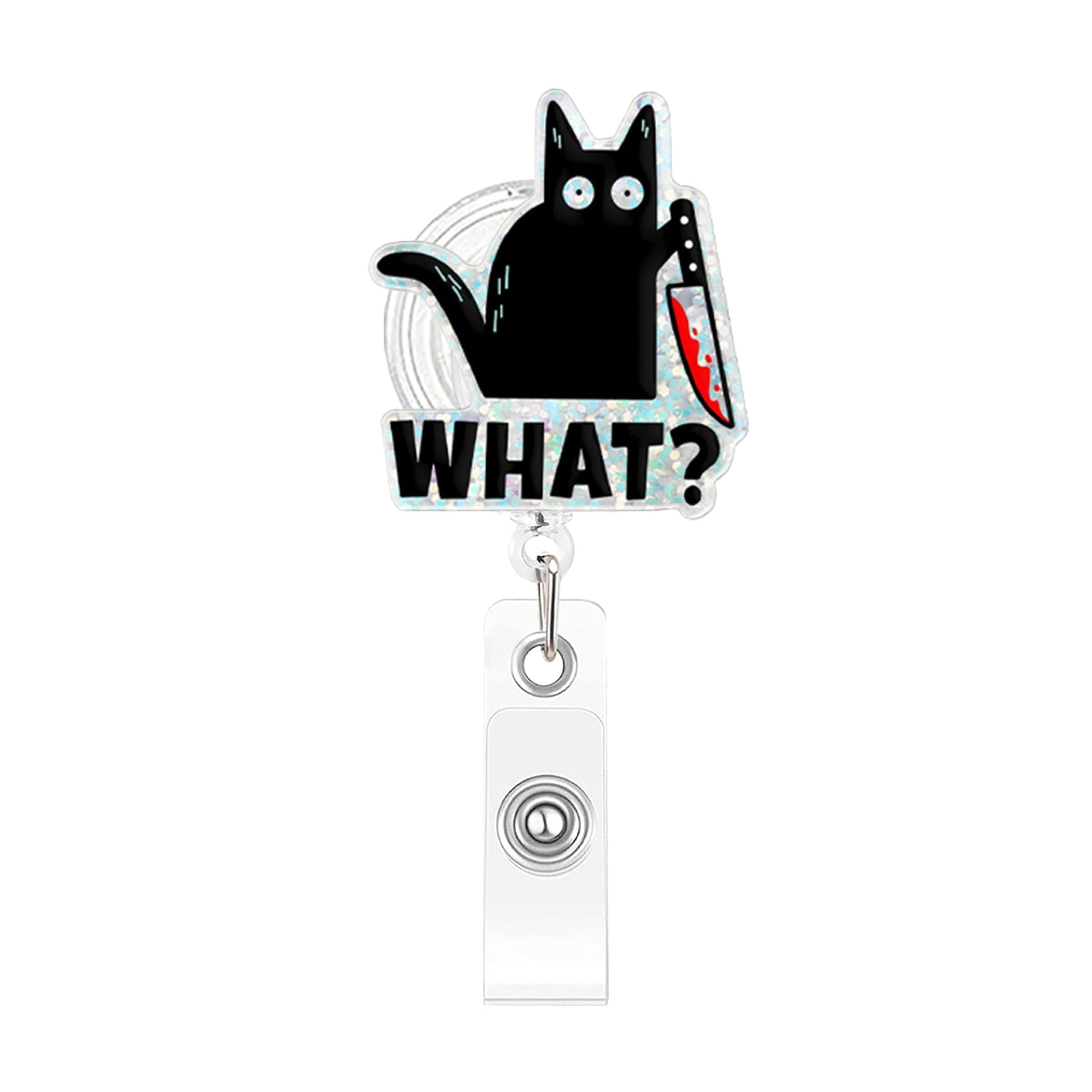 Wholesale Plastic Cartoon Animal Retractable Badge Holder Fun ID Card Holder Easy-Pull Buckle Fashion Accessory for Resale