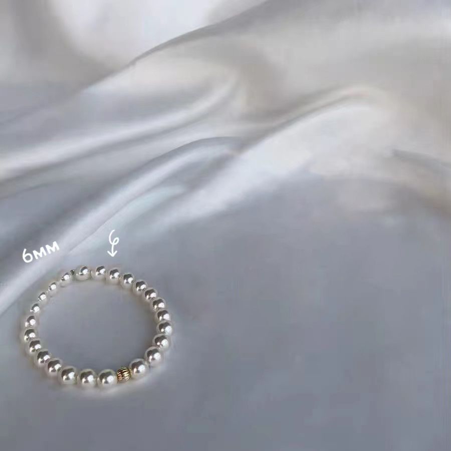 Wholesale Pearl Bracelet Beaded Gold Beads  Bracelet