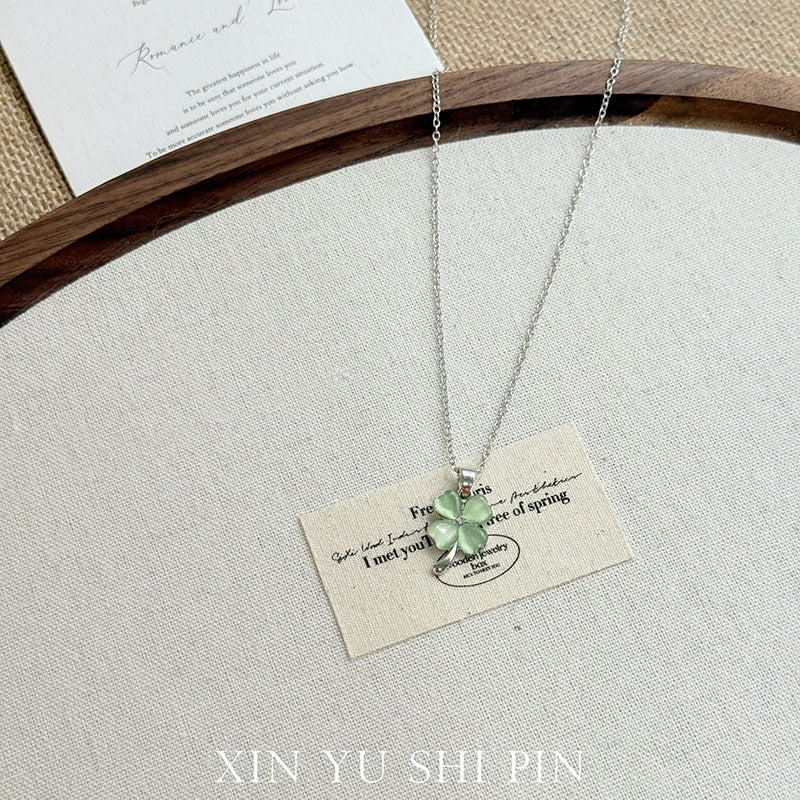 Wholesale Green four-leaf clover bracelet