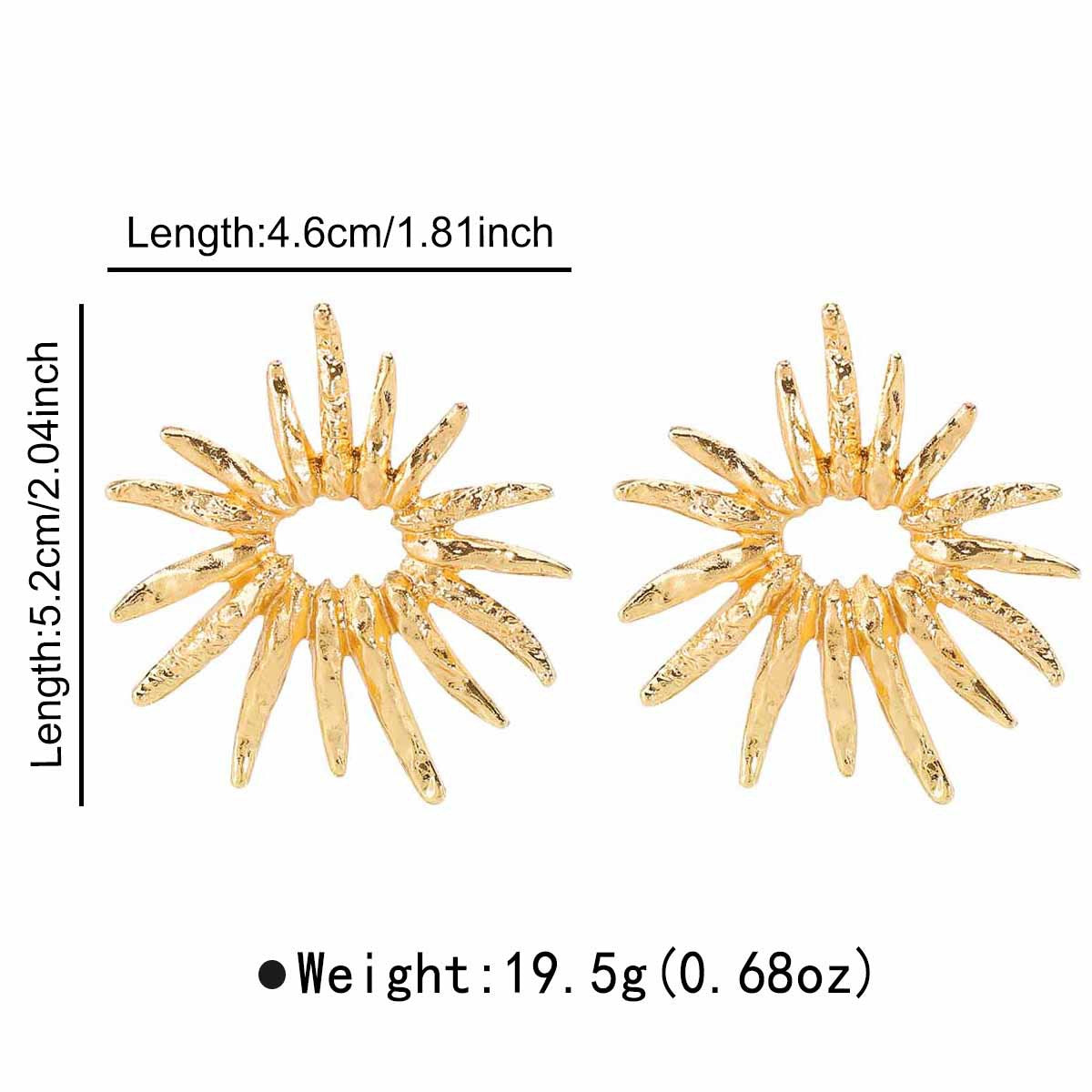 Orecchini versatili dal temperamento semplice retrò all'ingrosso