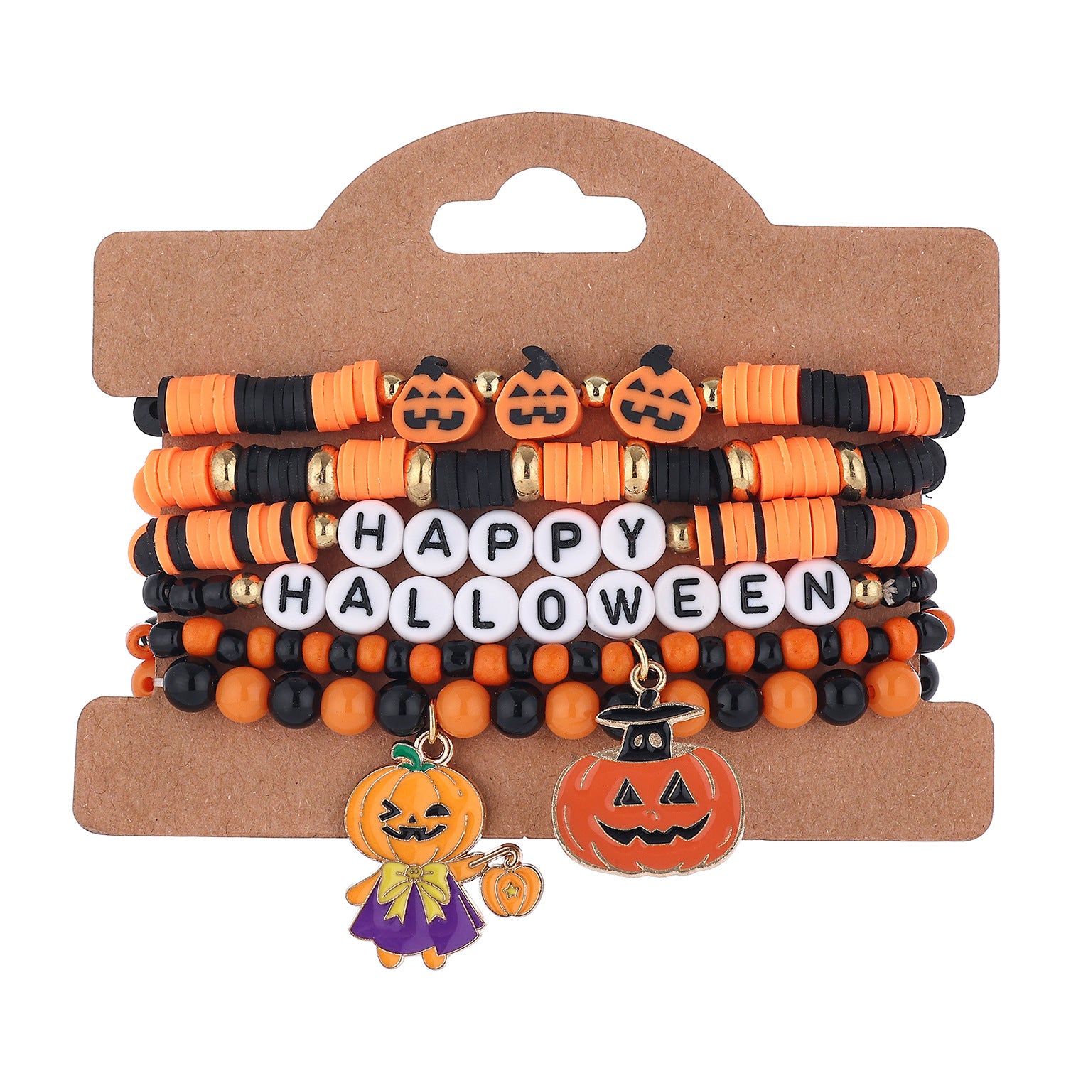 Wholesale European American Style  Soft Clay Bracelet Set,  Handmade Fashion Accessory