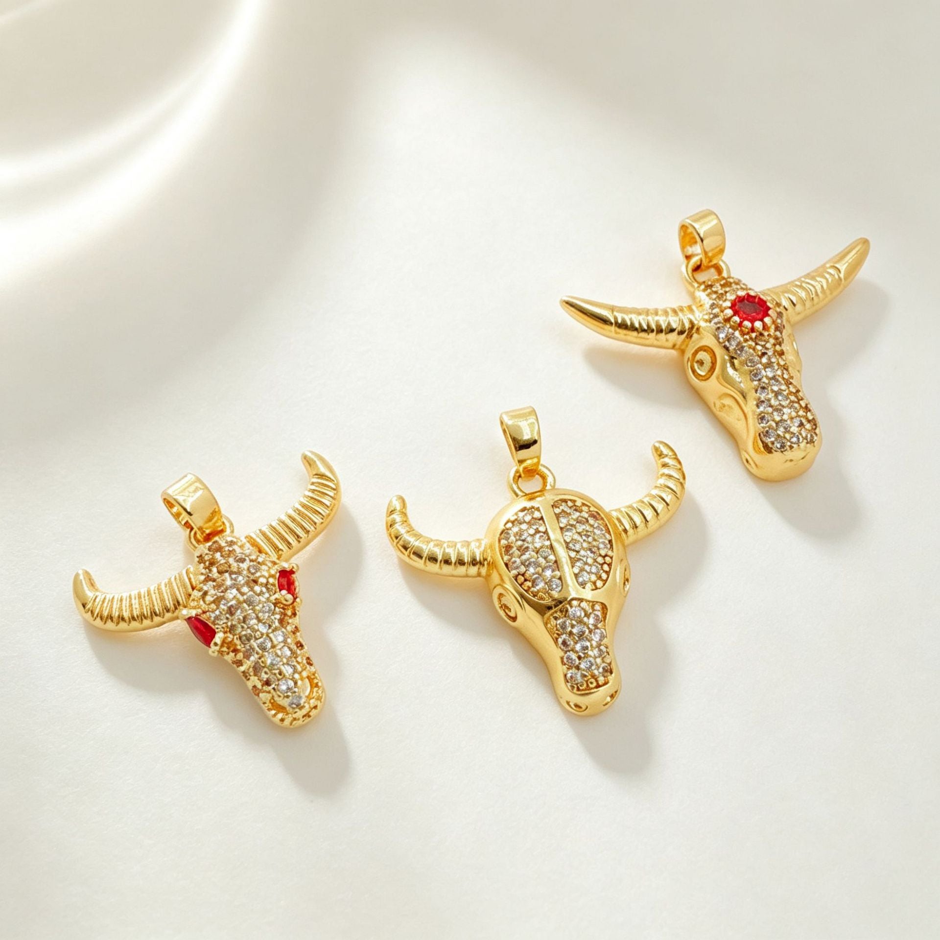 Wholesale Ins Style Cow Head Pendant Necklace