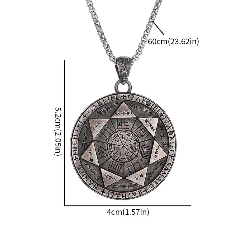 Wholesale environmental protection material compass pendant necklace
