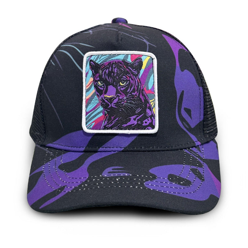 Wholesale Graffiti Animal Embroidery Baseball Cap