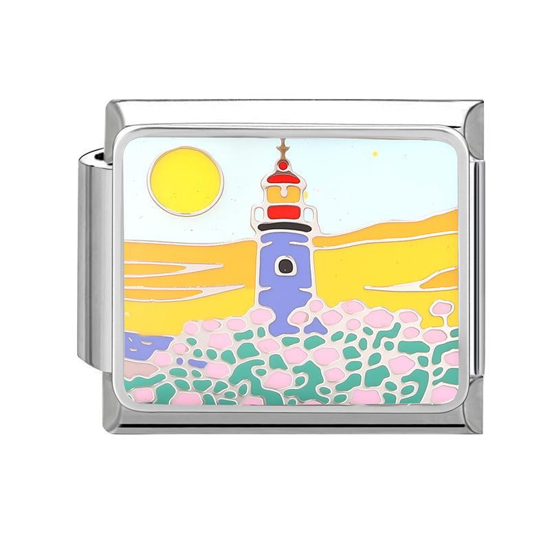 Wholesale Italian modular bracelet cartoon pet DIY