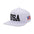 Wholesale  baseball cap embroidered USA flat brim hat