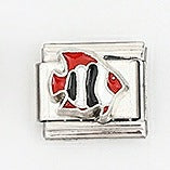 Wholesale 5pcs Italian Charm Bracelet 9mm DIY Splicing Ocean Style Stainless Steel Composable Bracelet