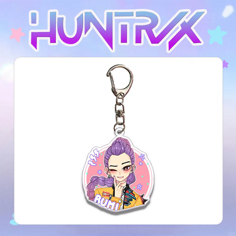 Wholesale kpop anime acrylic keychain