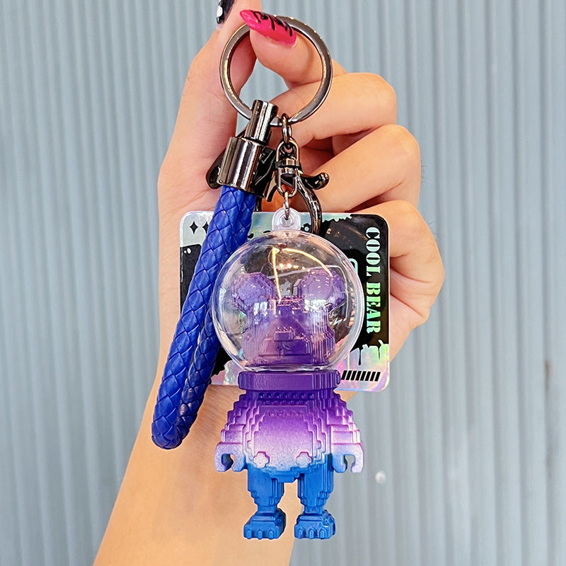 Wholesale  Celebrant Space Cat Doll Keychaint