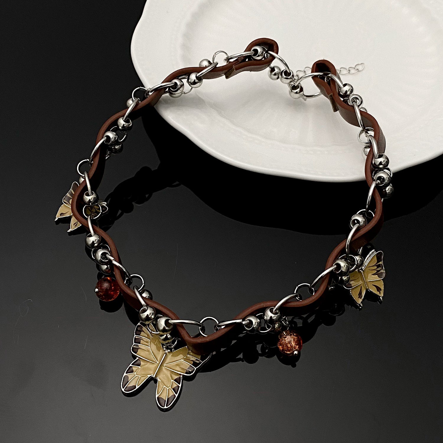 Wholesale Y2K Gothic Cross Choker Necklace Trendy Punk Style Jewelry Accessory Gift