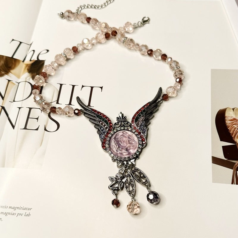 Wholesale Angel Wings Magnetic Necklace