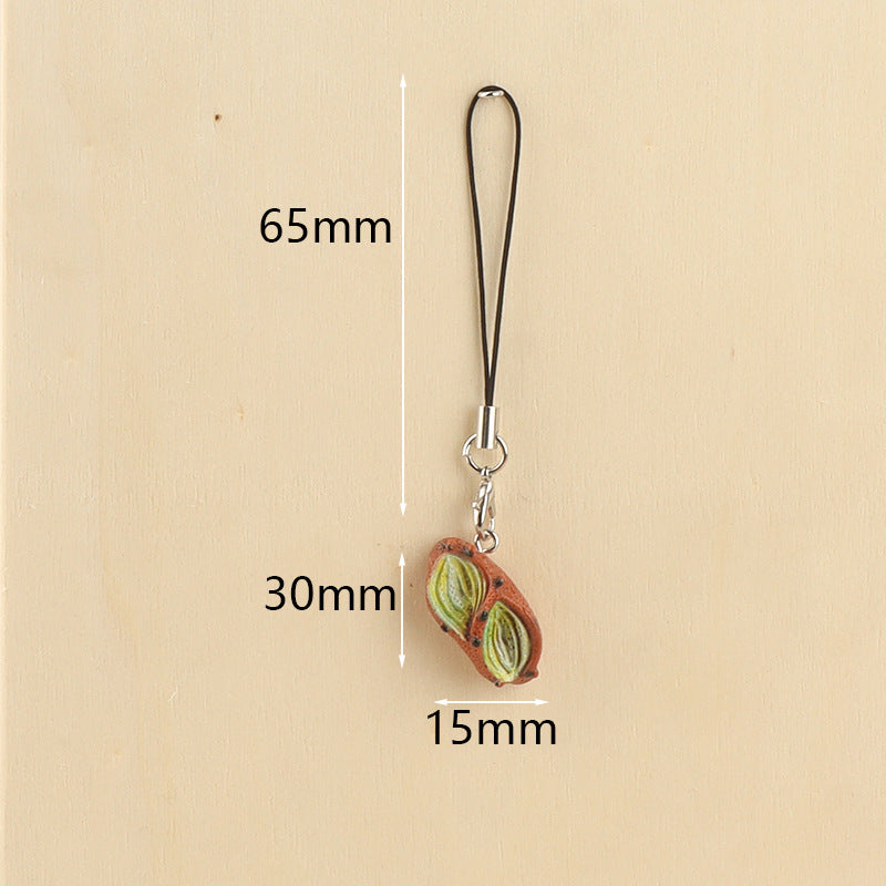 Wholesale Keychain Pendant Food Keychain