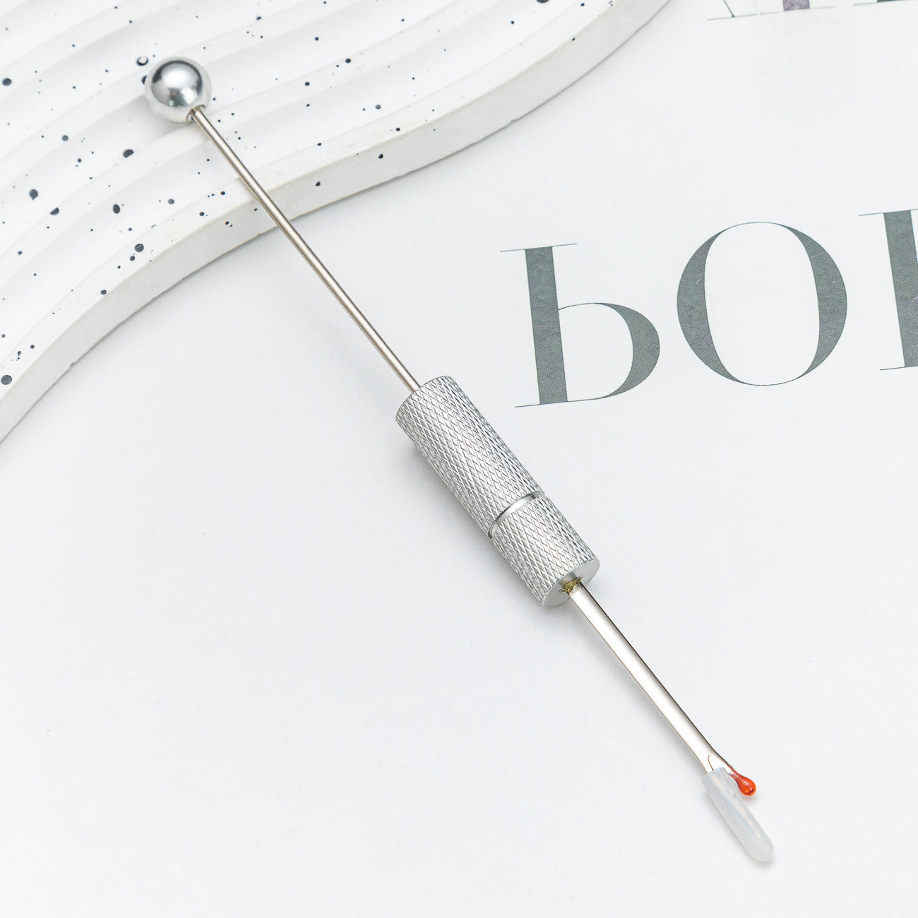 Wholesale Beadable Seam Rippers Metal Household Seam Ripper Portable Thread Pick-up Needle Sewing Tools ACC-SR-HuaH001