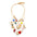 Wholesale Cute Multi-layer Snake Pepper Flower Necklace