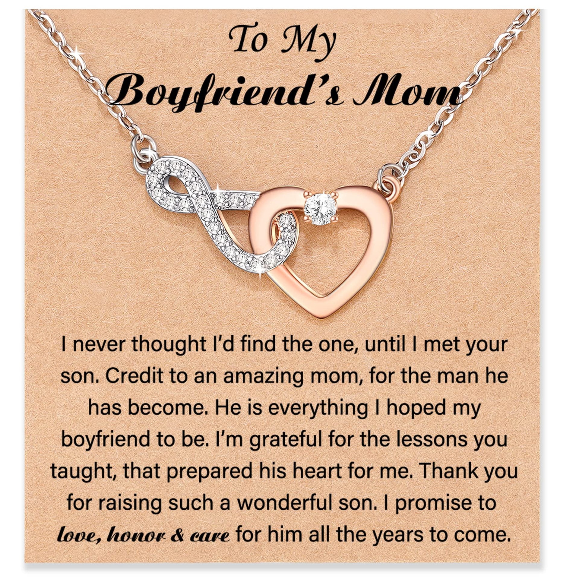 Wholesale Rose gold love necklace lovers eternal clavicle chain