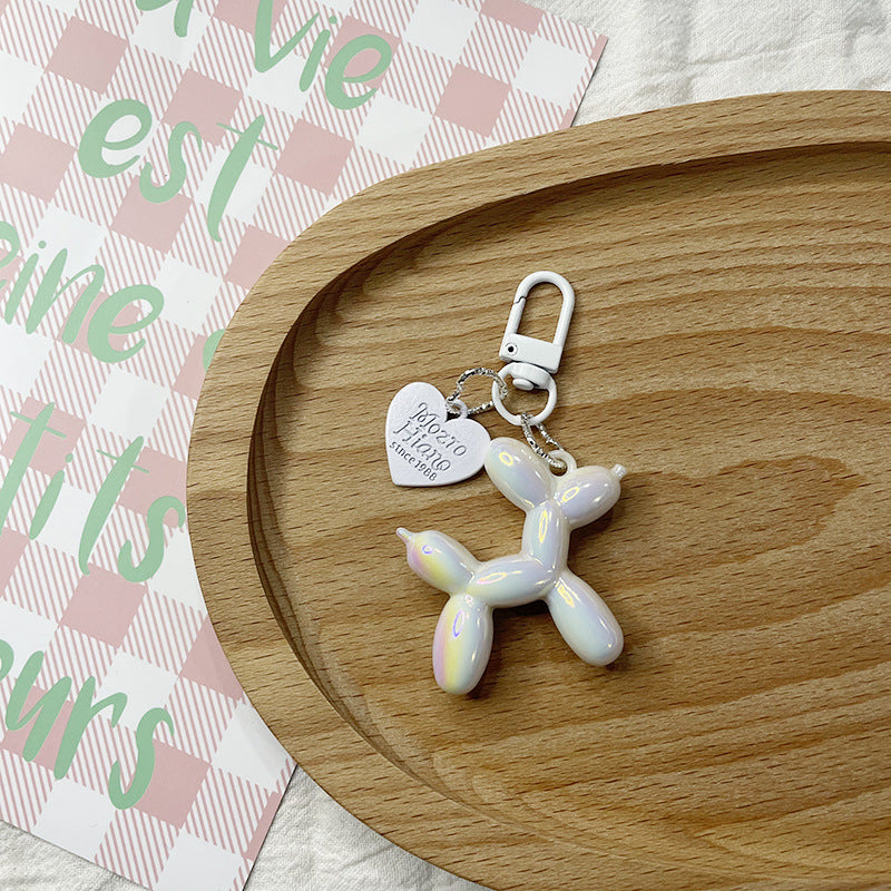 Wholesale love ball dog keychain