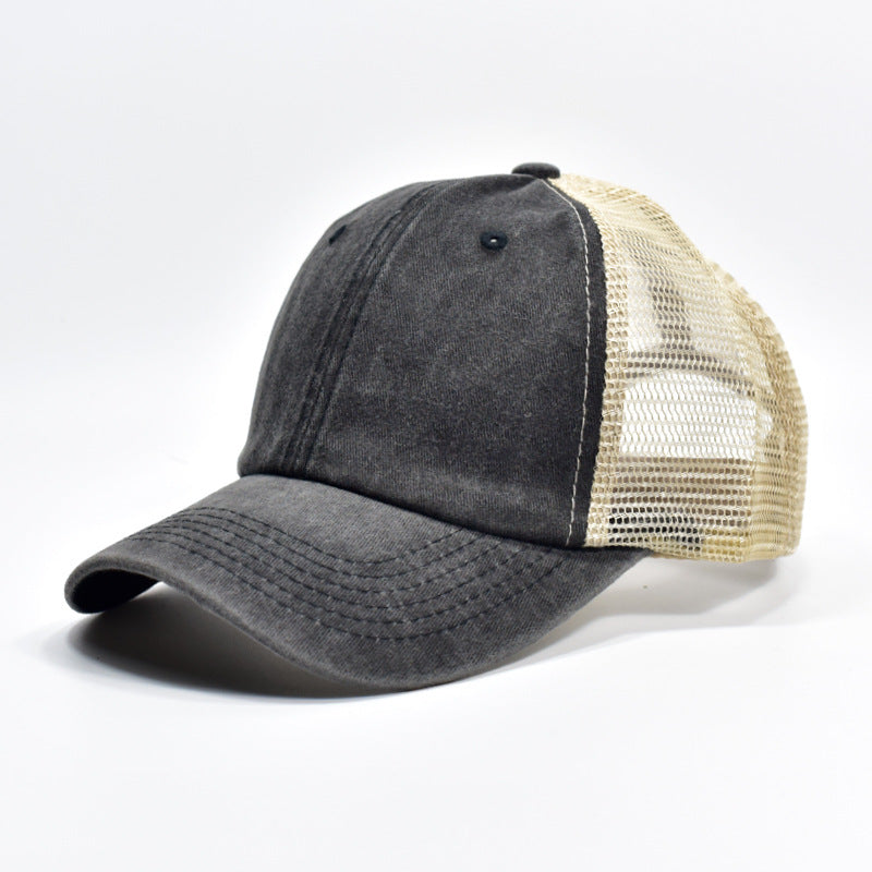 Wholesale Mesh Hat Cap Cotton Plain Baseball Cap ACC-HT-XinMao003