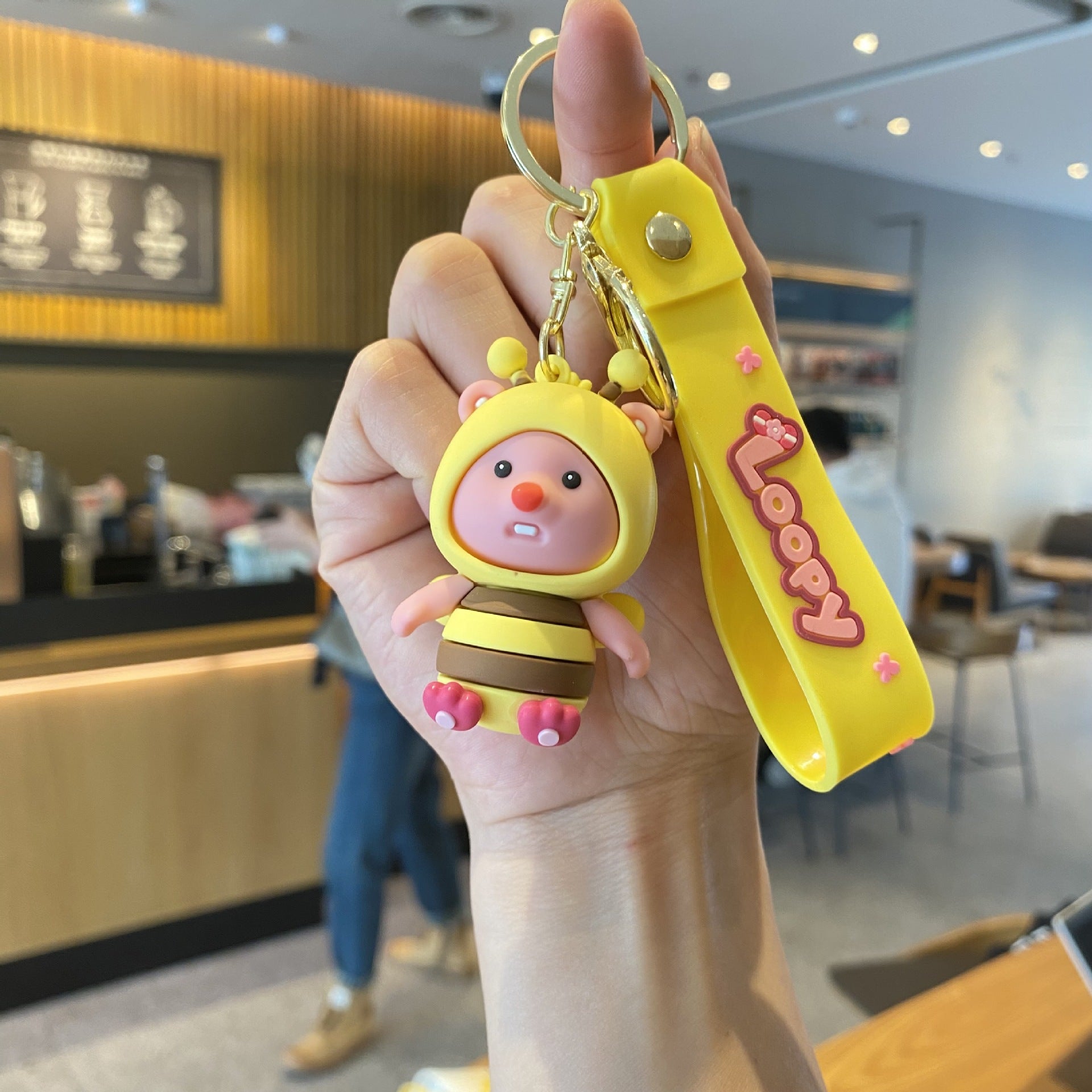 Wholesale Cartoon Cute Silicone Keychains ACC-KC-MingTian007