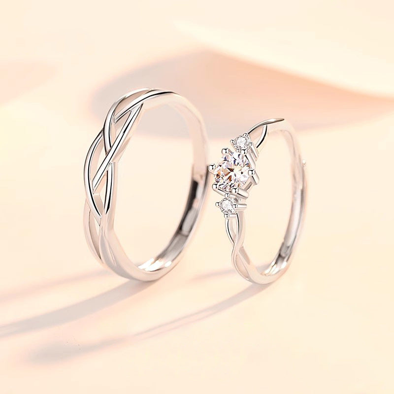 Wholesale  sterling silver adjustable ring