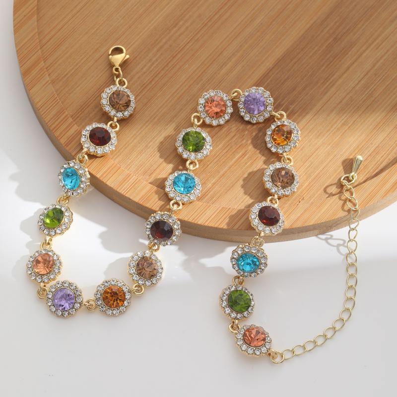 Wholesale colorful diamond necklace