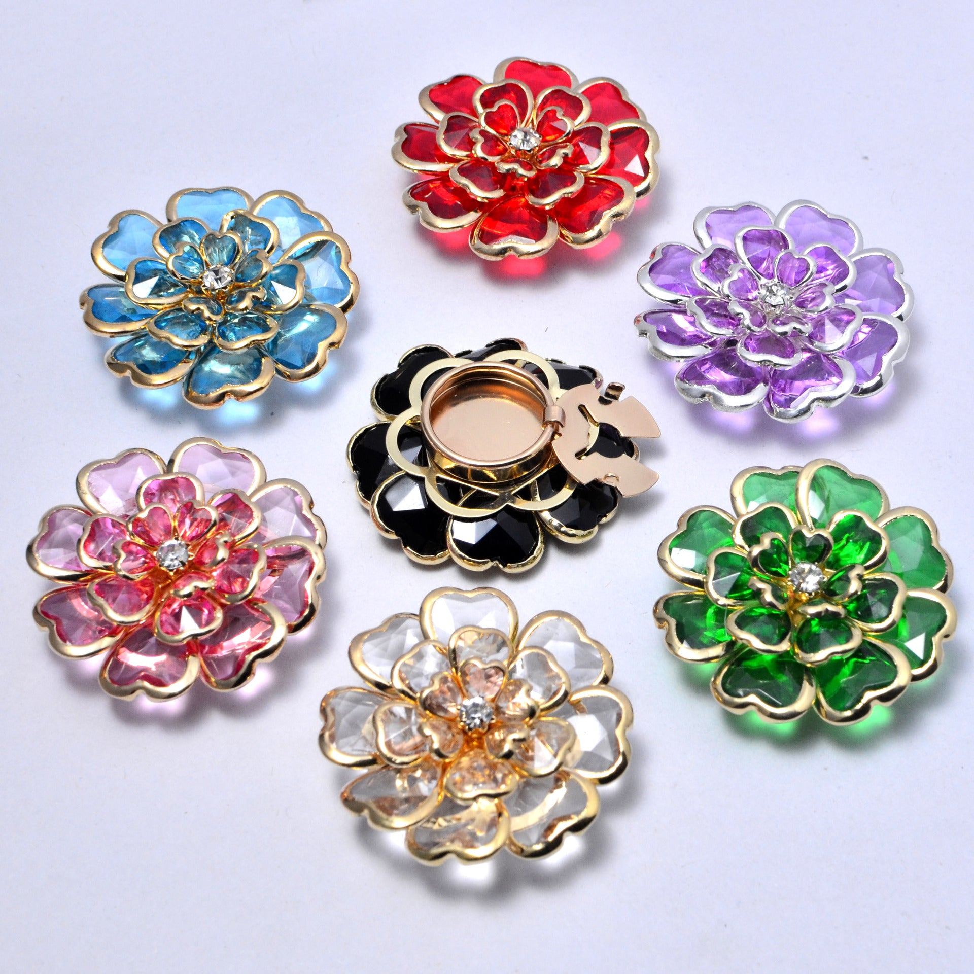 Wholesale Metal flower cufflinks