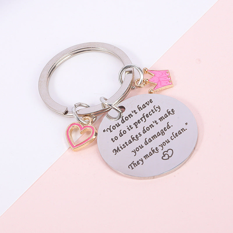 Wholesale Fan Gift Stainless Steel Keychain ACC-KC-MeiXin008