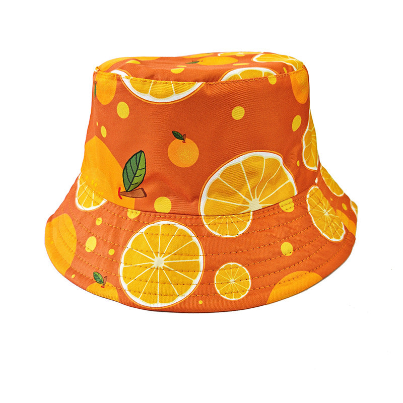 Wholesale Pastoral Print Reversible Bucket Hat,  Wide Brim Sun Protection Fashion Accessory for Outdoor,  Gift Boutique Resale