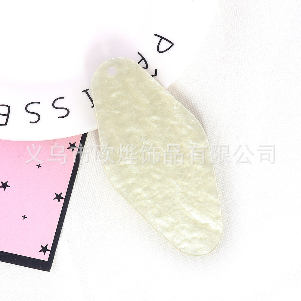 Wholesale 10PCS DIY Acrylic Letter Keychain/ Bookmark