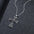Wholesale Punk Skull Cross Retro Pendant  Necklace