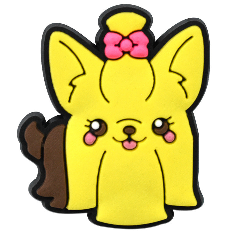 Wholesale Random 100pcs Cartoon Dog Series Shoes Accessories Shoes Charms