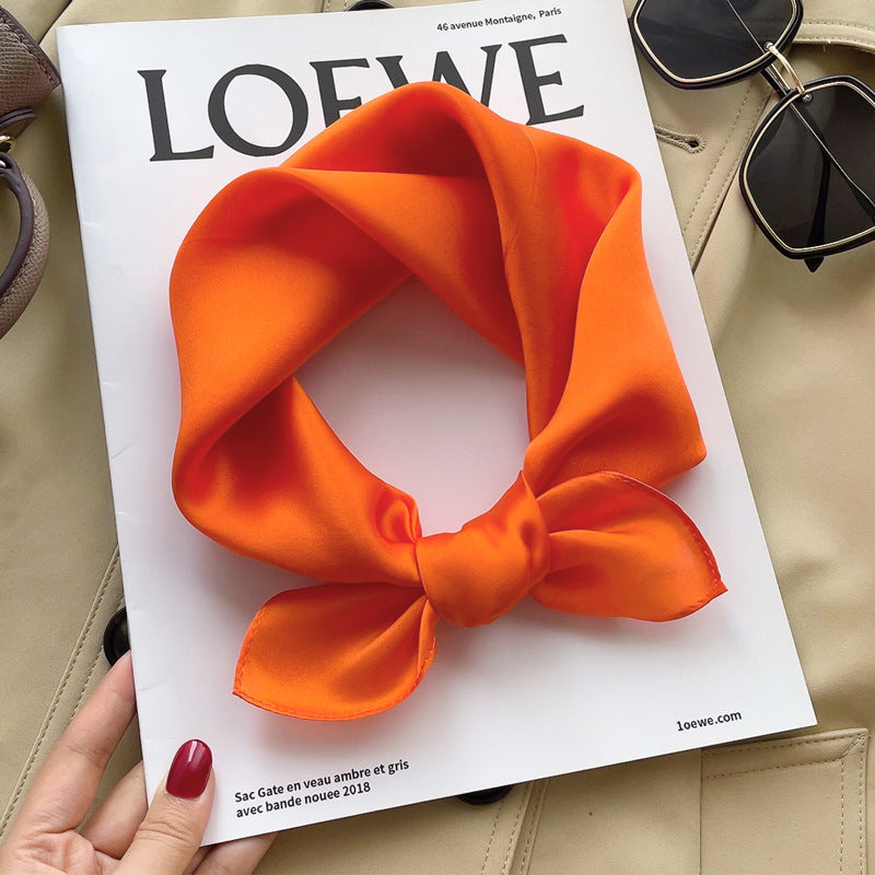 Wholesale versatile spring and autumn   Silk  Scarf