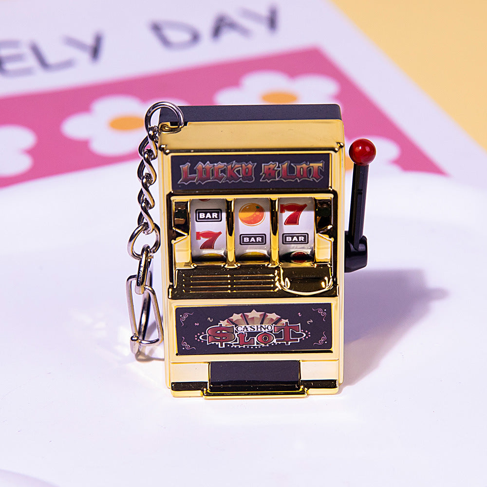 Wholesale Creative Mini Lottery Machine Game Keychains ACC-KC-Lans002