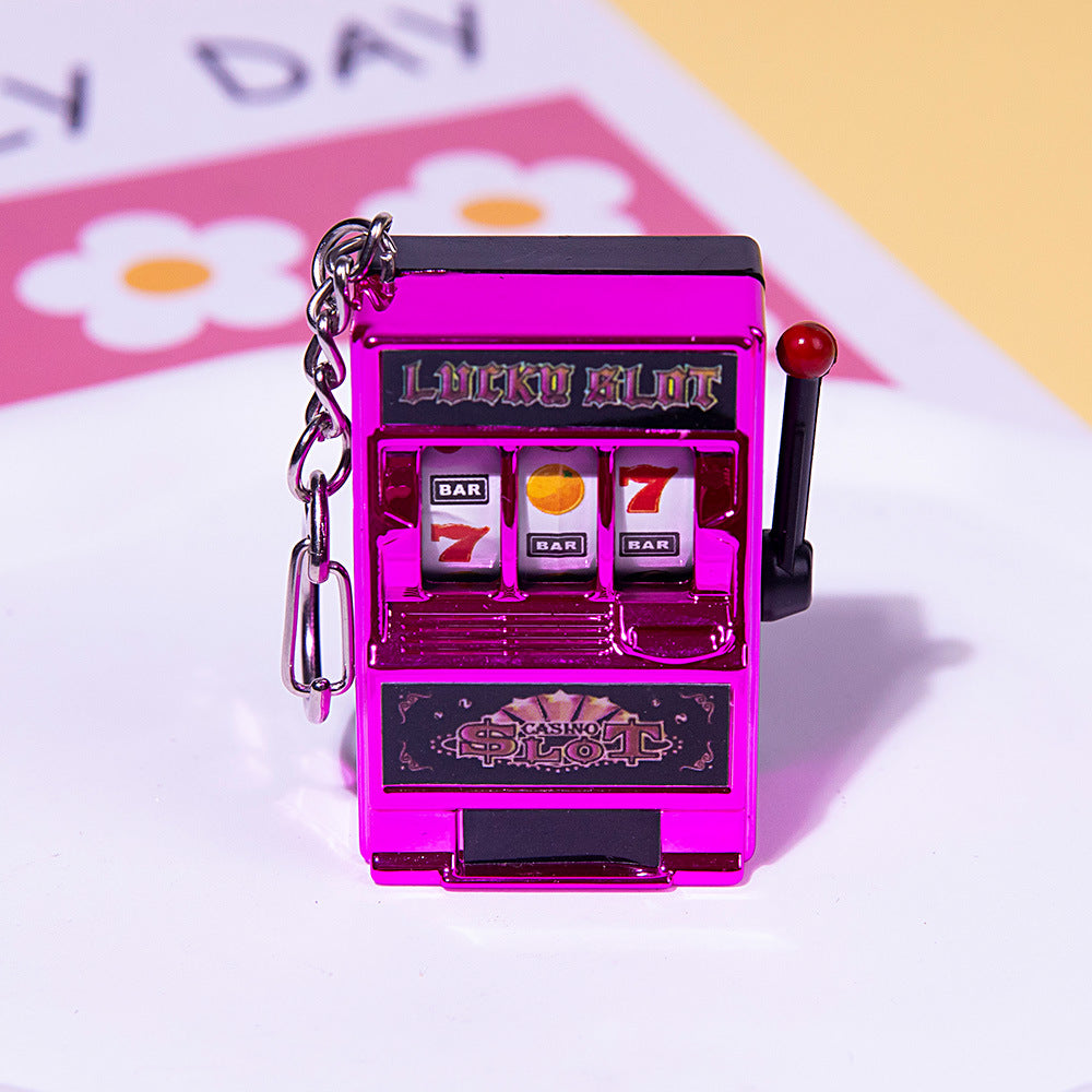 Wholesale Creative Mini Lottery Machine Game Keychains ACC-KC-Lans002