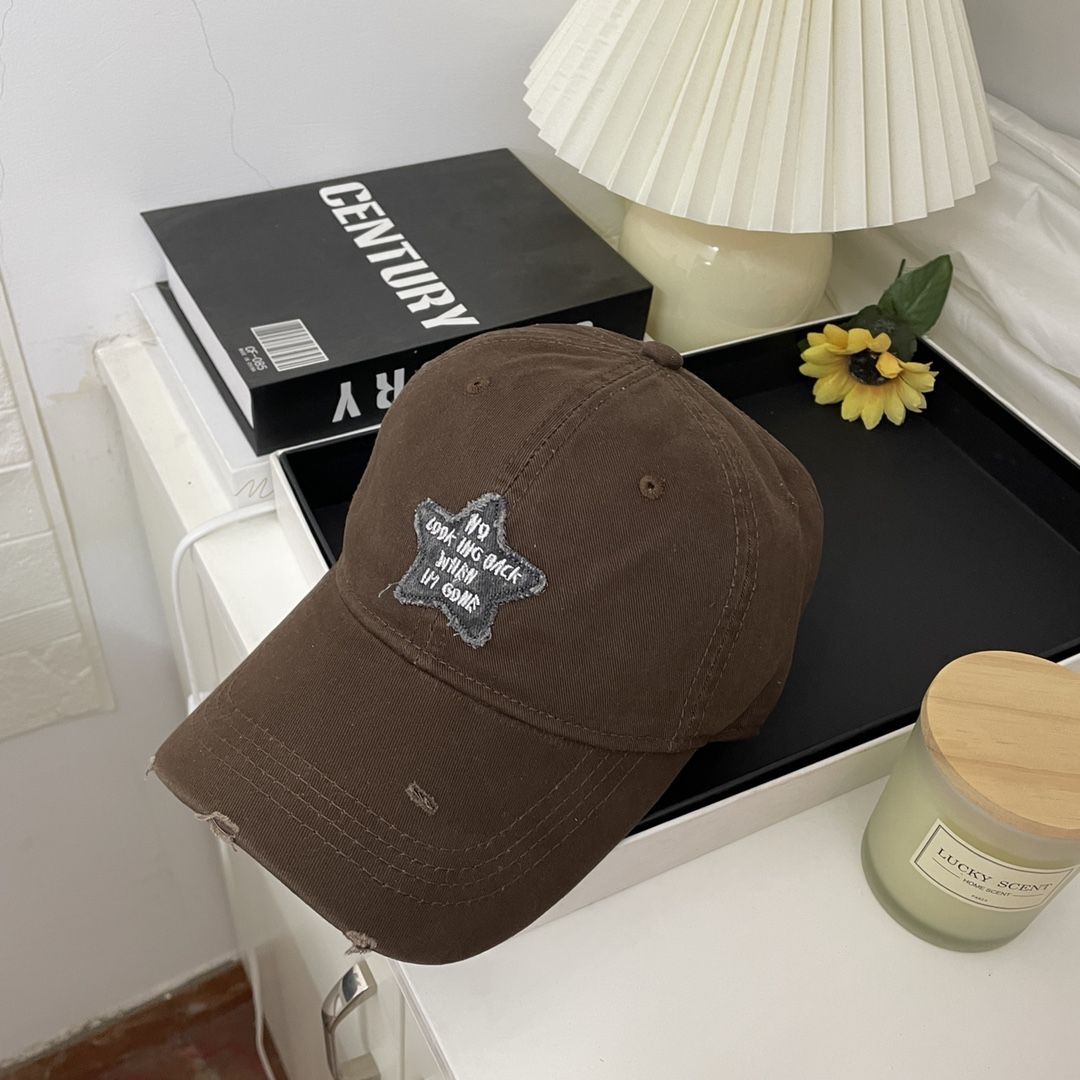 Wholesale  Retro five-pointed star baseball cap