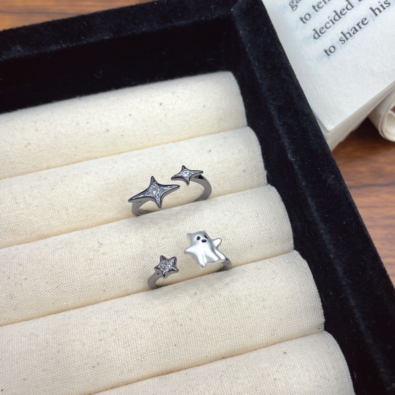 Wholesale  All-match Cute Cartoon Light Luxury  Ring