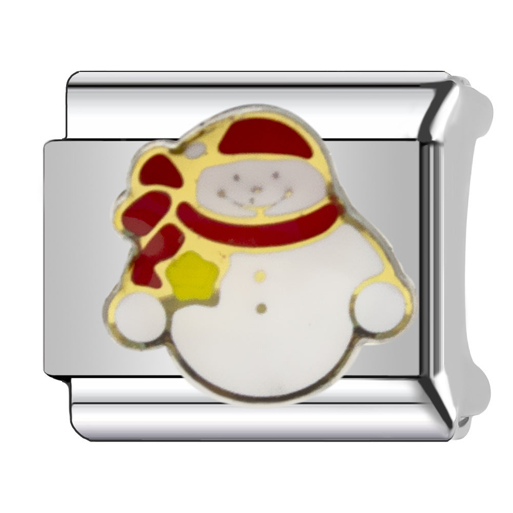 Wholesale Italian Charm Bracelet 9mm DIY  Christmas   Creative Stainless Steel Composable Bracelet