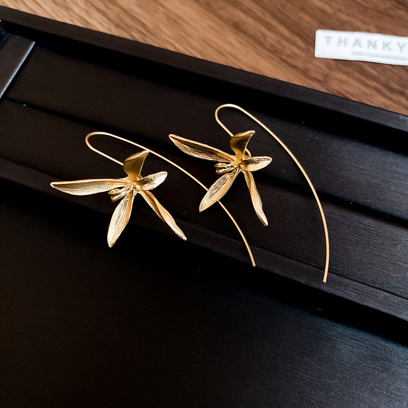 Wholesale Flower Earrings  All-match Elegant Elegant Earrings
