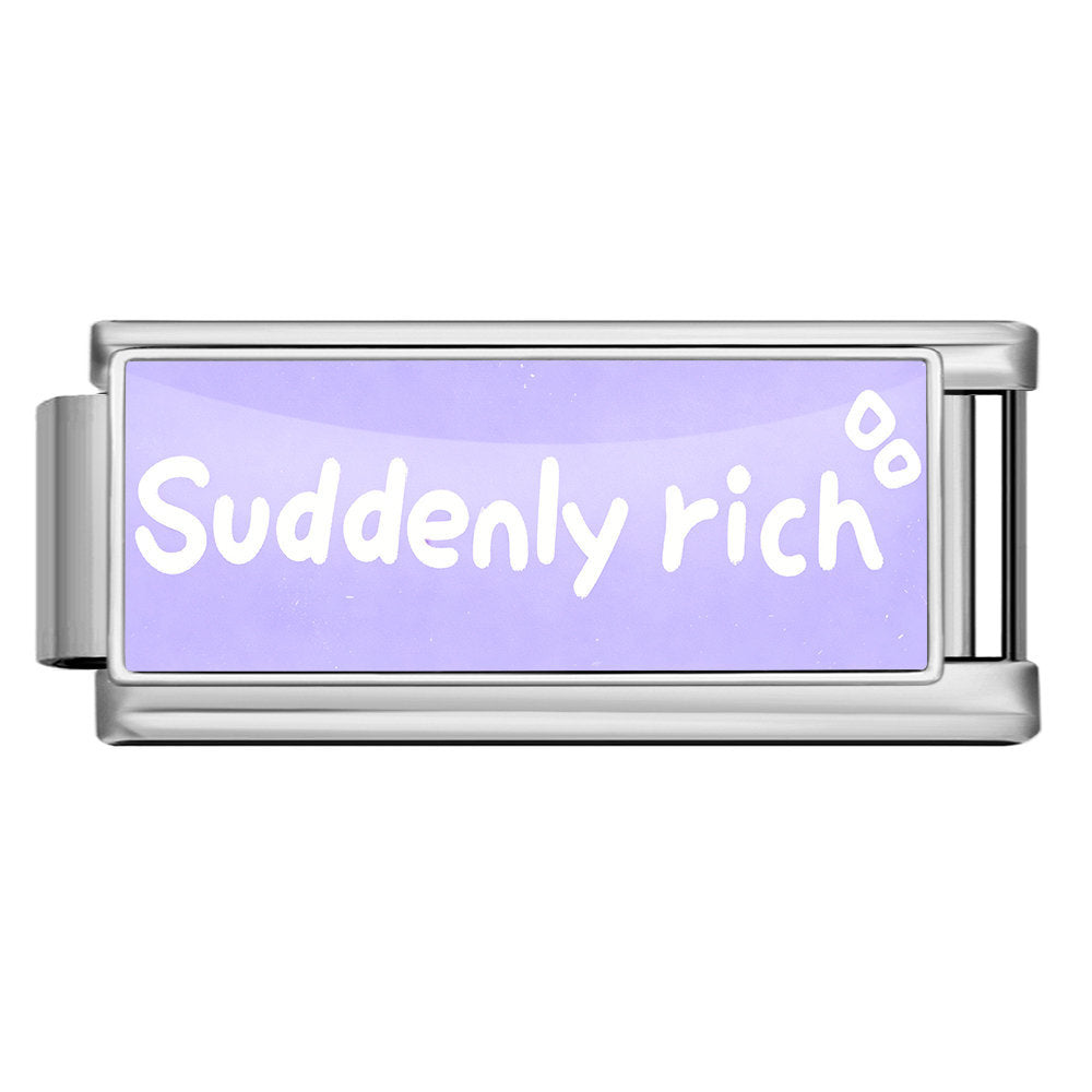 Wholesale Electroplated Stainless Steel Cute Cartoon Modular Bracelet DIY Detachable Elastic Jewelry Accessory