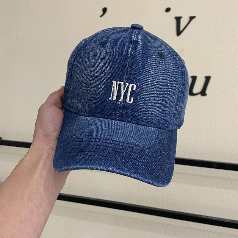 Wholesale Denim Embroidery Baseball Caps ACC-HT-Ruix010