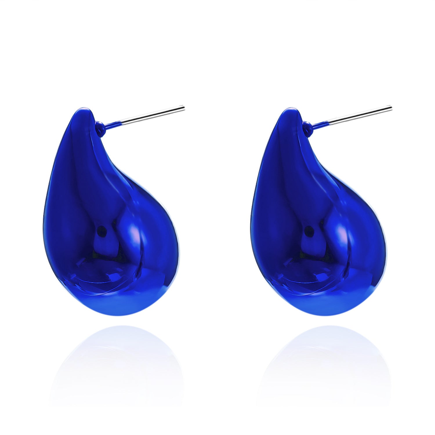 Wholesale Christmas Color Water Drop Alloy Earrings ACC-ES-YingHao003