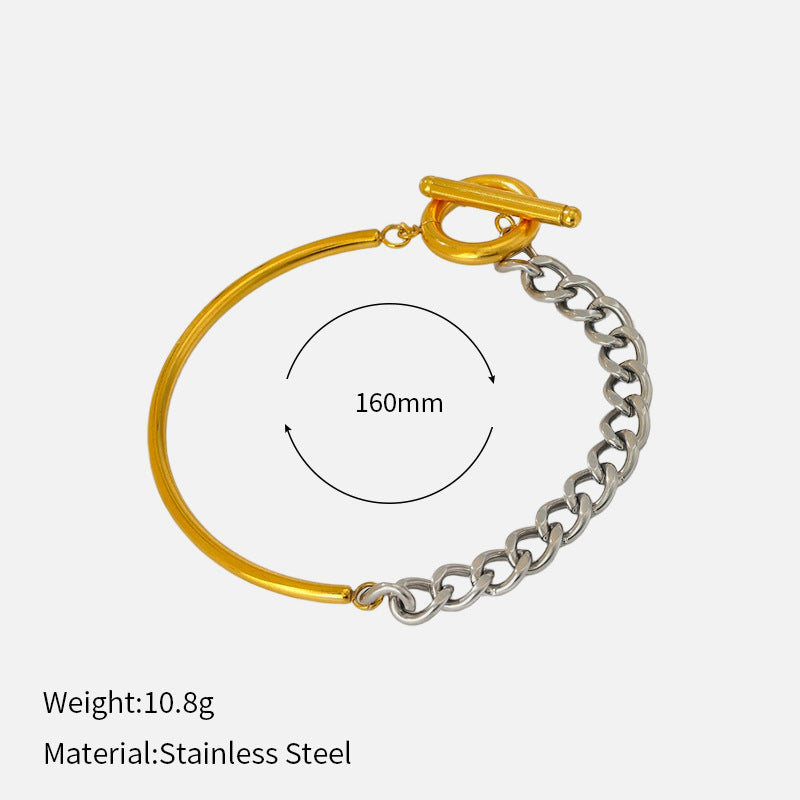 Wholesale Stainless steel bracelet light luxury high-end jewelry