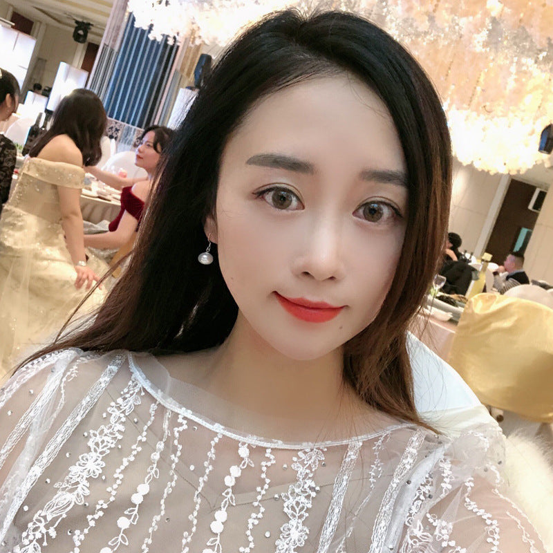 Wholesale 925 Silver Needle Pearl Earrings ACC-ES-HaoWen010