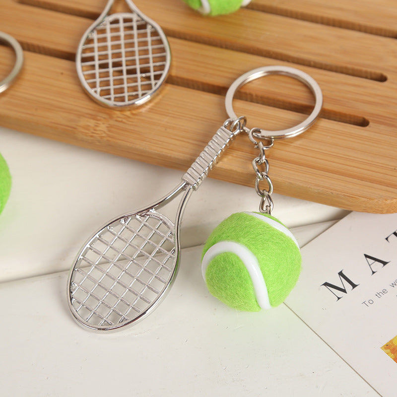 Wholesale  Badminton Tennis Keychain