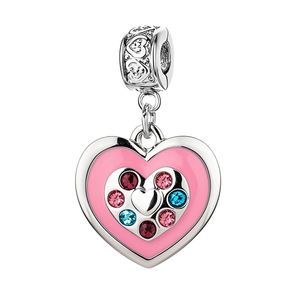Wholesale love oil alloy spring key  Charms