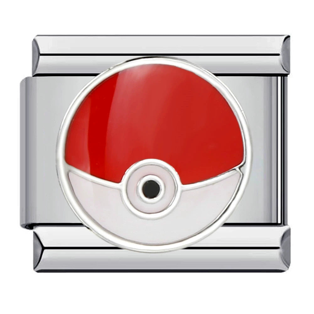 Wholesale Italian modular devil' s eye titanium steel welding dripping DIY   bracelet