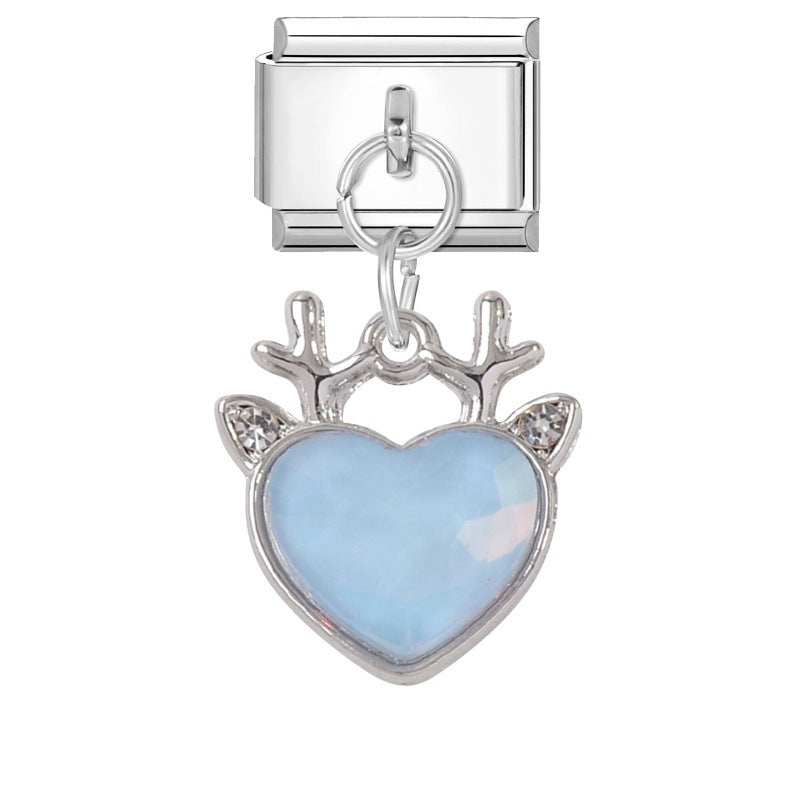 Wholesale Italian Charm Bracelet 9mm DIY Versatile Creative  Stainless Steel Composable Bracelet