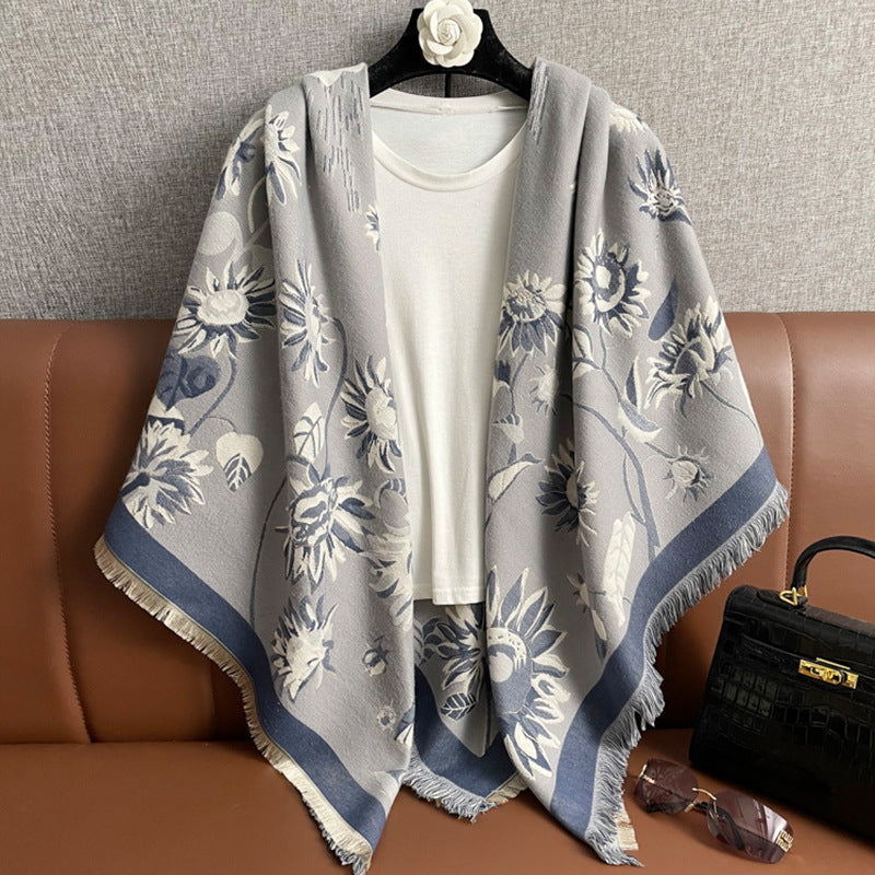 Wholesale Large Square Towel Silk Scarf