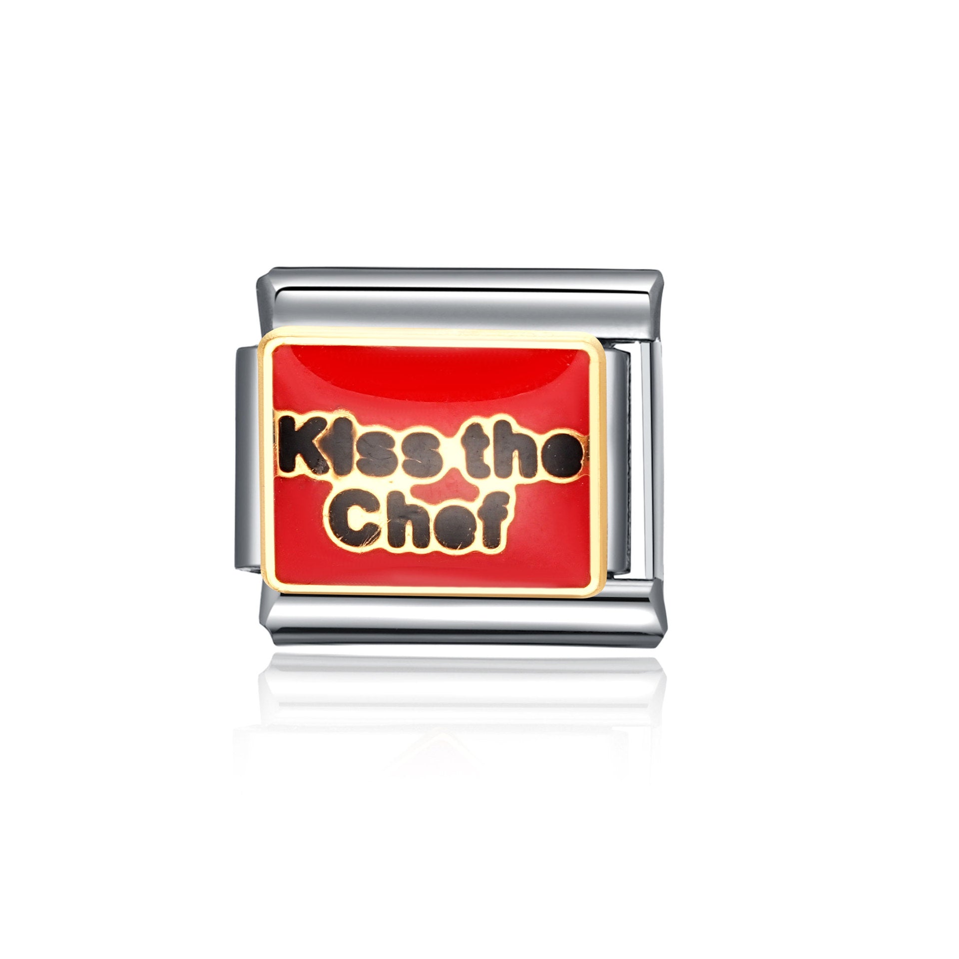 Bracelet de charme italien en gros de 9 mm d'animal d'épissage et de planable en acier inoxydable