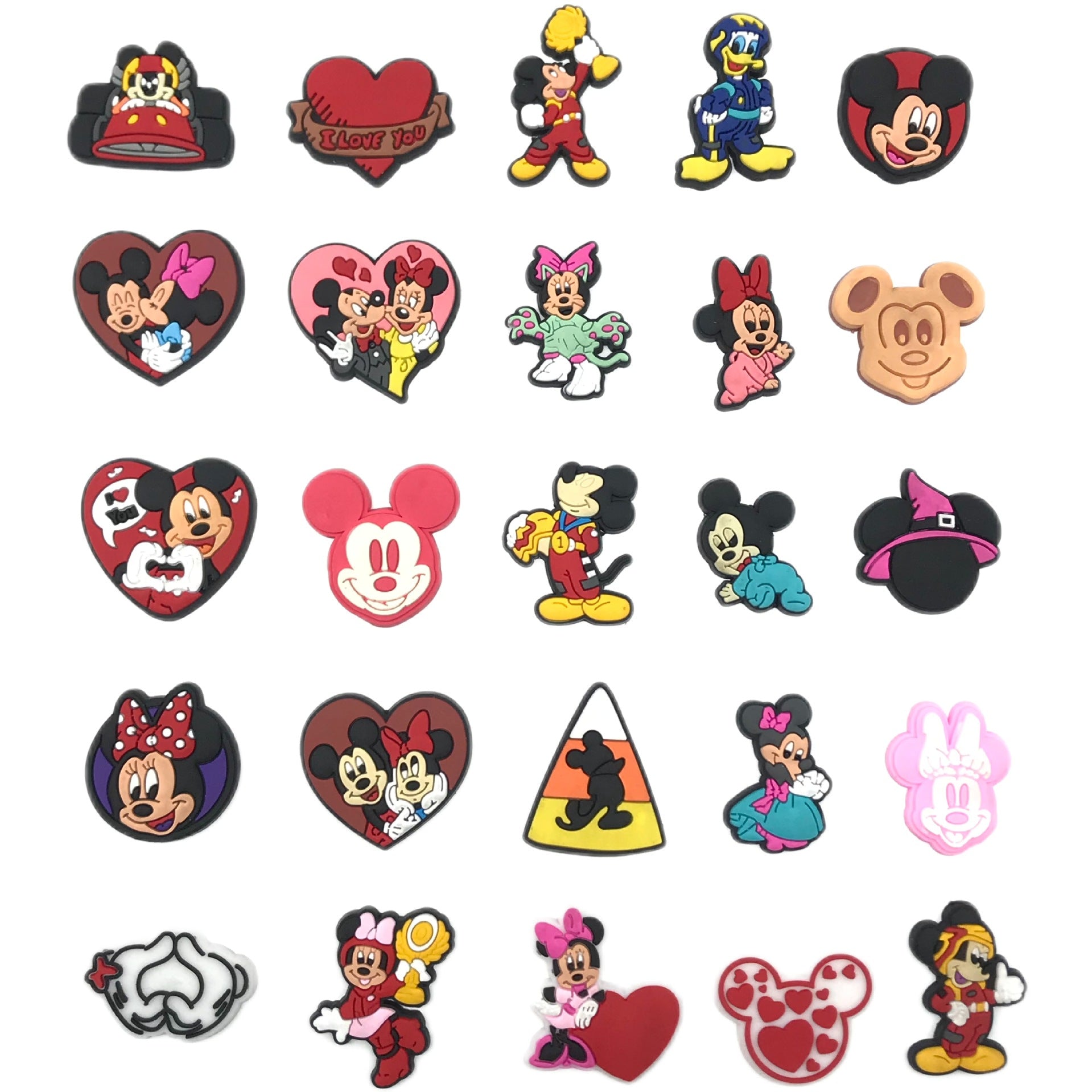 Wholesale 100pcs anime characters Shoes Charms