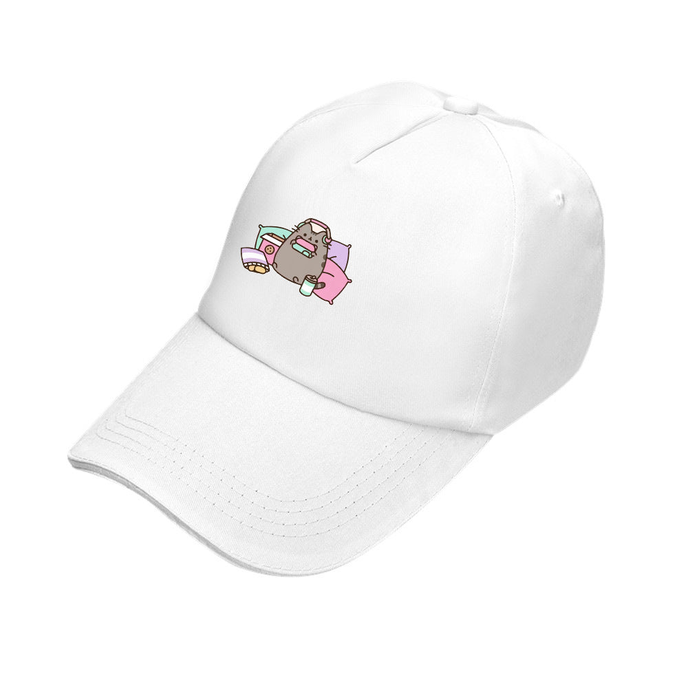 Wholesale three color peaked cap cute baseball cap
